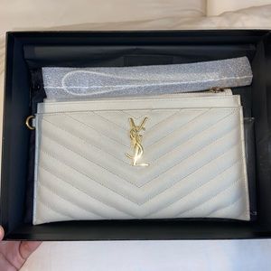 YSL pouch bag